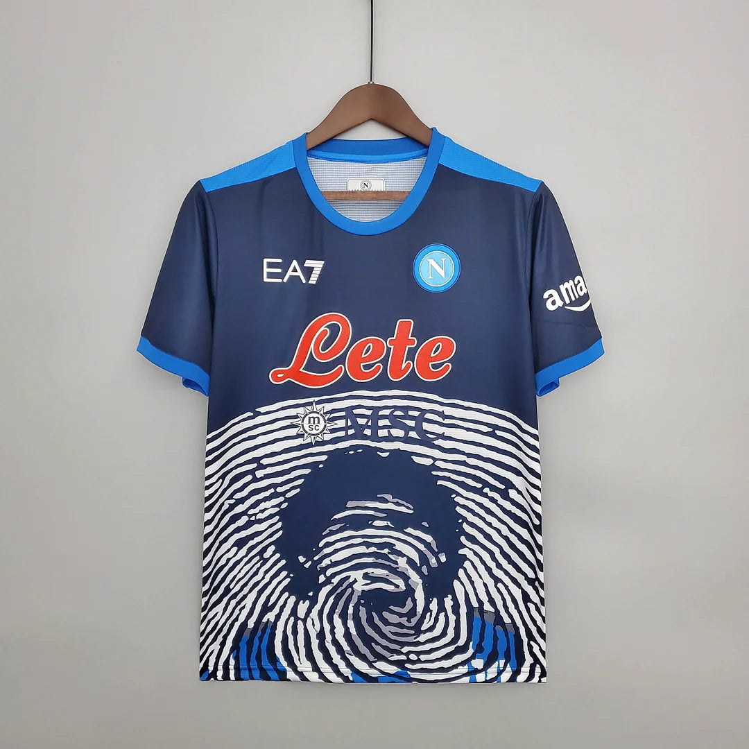 Napoli Soccer Commemorative Edition Blue Jersey