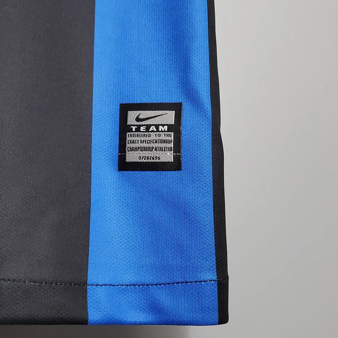 2009/2010 Retro Internazionale Milan Home UEFA Champions League Edition Football Jersey