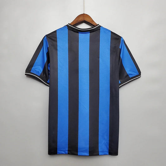 2009/2010 Retro Internazionale Milan Home UEFA Champions League Edition Football Jersey